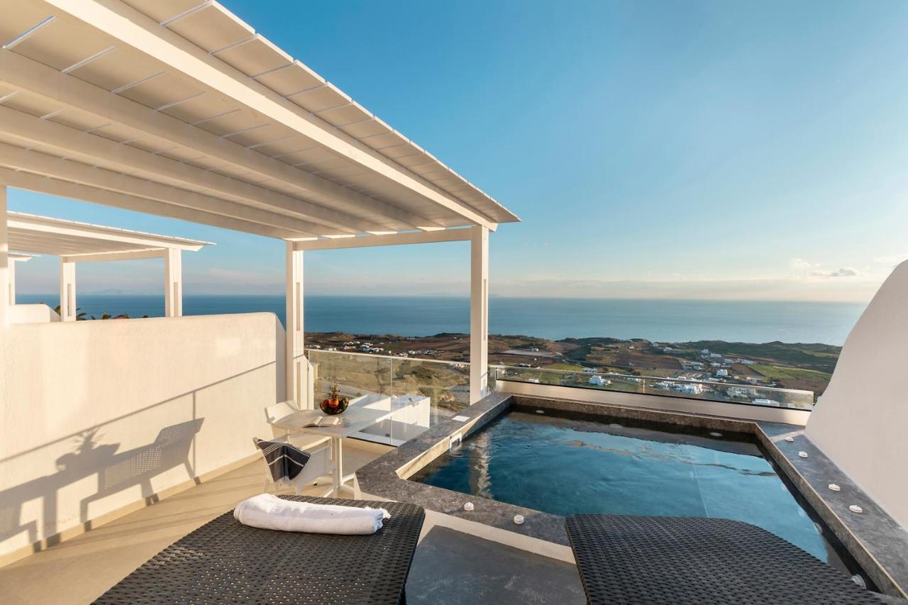 La Estrella 4 Suites With Sea View & 4 Prive Hot Tub Vourvoulos Luaran gambar