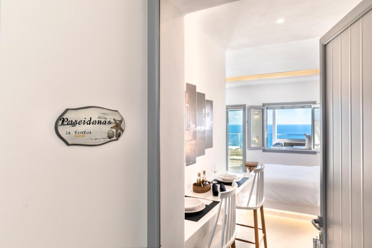 La Estrella 4 Suites With Sea View & 4 Prive Hot Tub Vourvoulos Luaran gambar