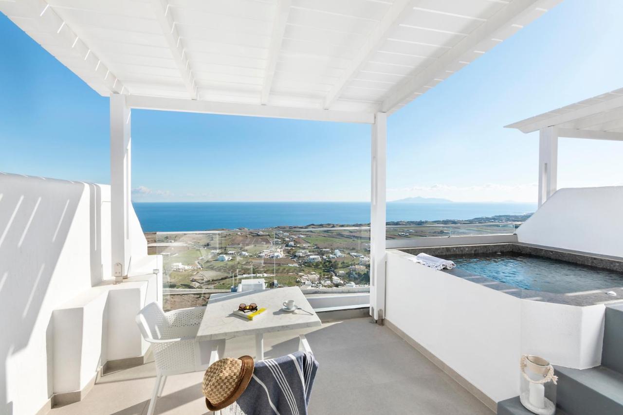 La Estrella 4 Suites With Sea View & 4 Prive Hot Tub Vourvoulos Luaran gambar